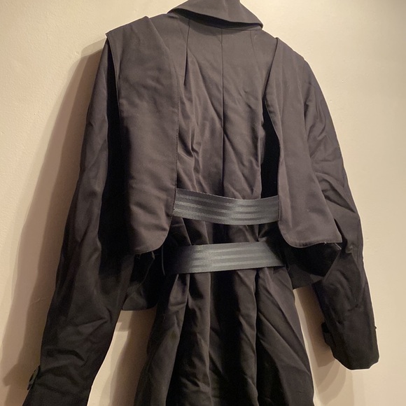 Pink Tartan and George Antonopoulos Belted Trench Coat - Picture 8 of 10